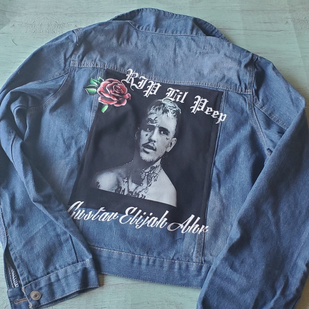 Lil peep custom jacket